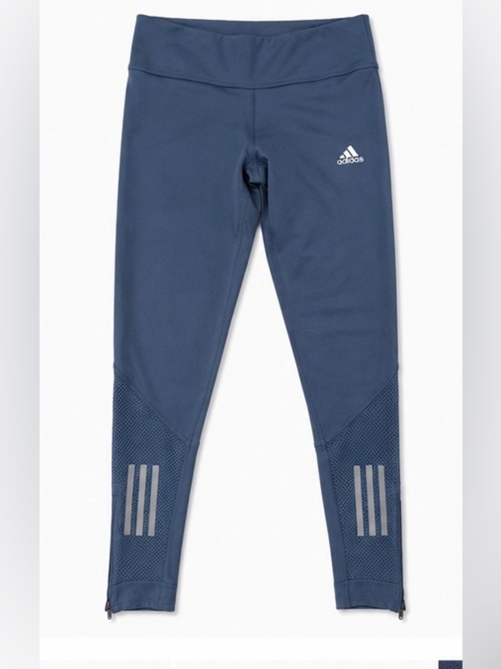 Adidas Running Blue Performance Leggings Size M